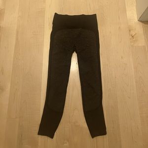 GapFit women’s leggings with fishnet near ankles